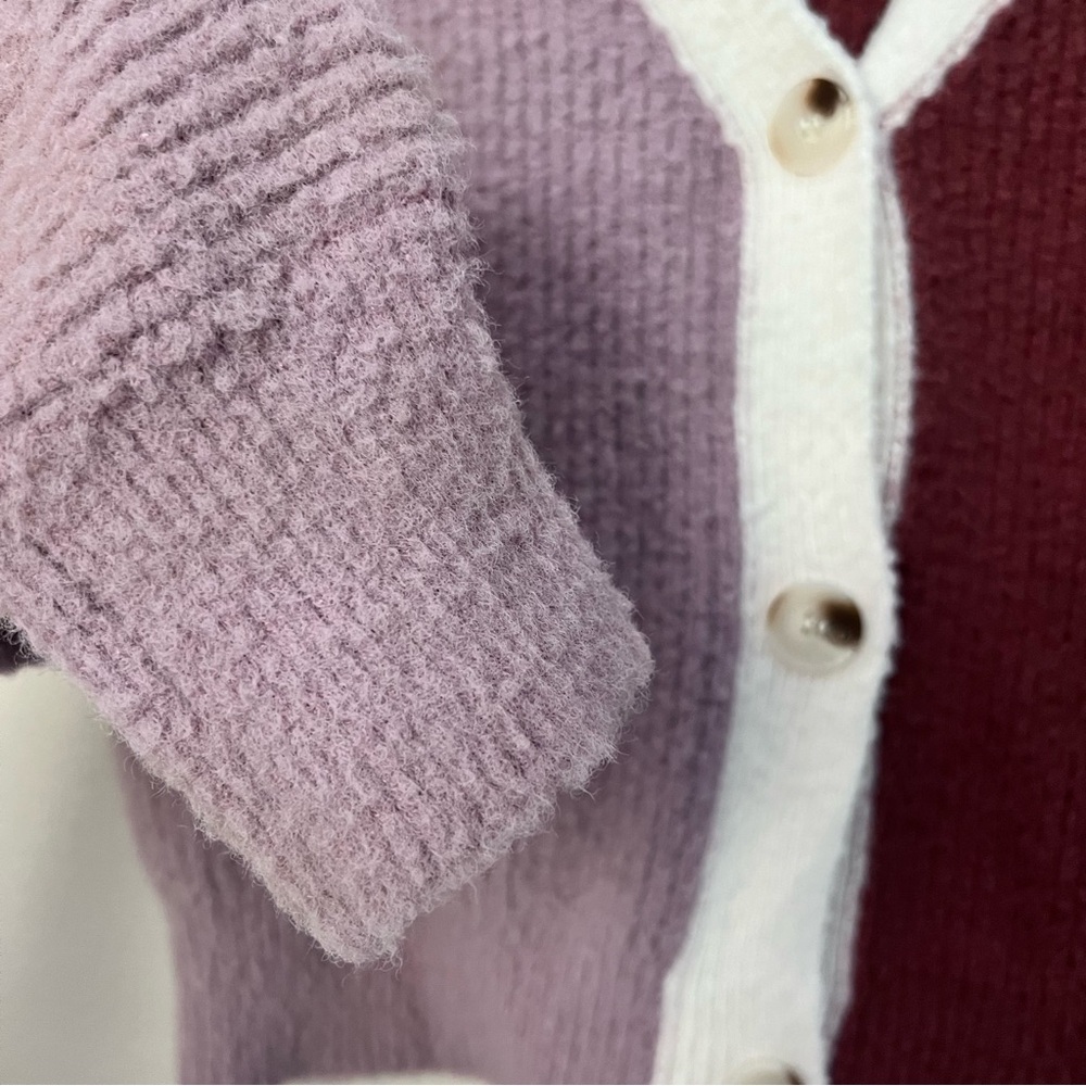 Böhme Lacey Colorblock Cardigan Sweater - Picture 6 of 13